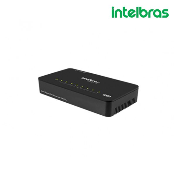 Switch 8 Portas não Gerenciáveis SF 800 VLAN - Intelbras