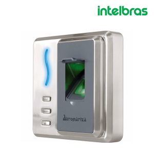 Controlador de Acesso com Biometria e RFID Bio Inox SS310 - Intelbras