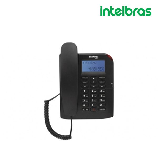 Telefone com Fio com Identificação de Chamadas e Viva-Voz TC 60 - Intelbras