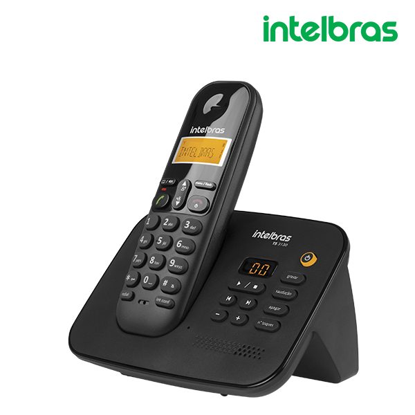 Telefone sem Fio Digital com Secretária Eletrônica TS 3130 - Intelbras