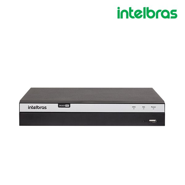 Gravador Digital de Vídeo DVR 4 Canais Multi HD MHDX 3104 - Intelbras