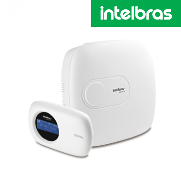 Central de alarme monitorada sem fio AMT 8000 64 zonas - INTELBRAS