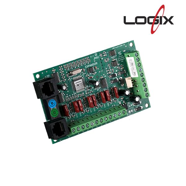 Expansor 8 Zonas 5 PGM - Logix Viaweb