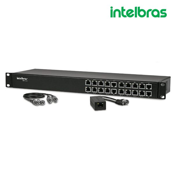 Power Balun Passivo 16 Canais VBP A16C - Intelbras